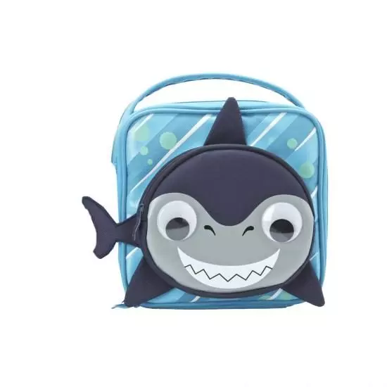 Shark kids lunch bag
