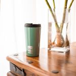 Light Blue Coffee Thermos 370ml