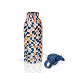 Color Squares Thermos 550ml | Με Εσωτερικό Καλαμάκι