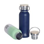 Indigo Blue Thermos 500ml | Bamboo Lid