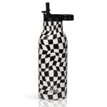 Black & White Thermos 550ml | Με Εσωτερικό Καλαμάκι