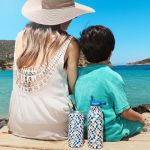 Color Squares Thermos 550ml | Με Εσωτερικό Καλαμάκι