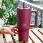 Cranberry 900ml (2Handles Lid)