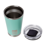 Mint Coffee Thermos 370ml | Διαφανές Καπάκι