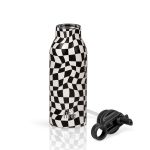 Black & White Thermos 550ml | Με Εσωτερικό Καλαμάκι