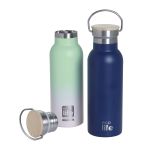 Indigo Blue Thermos 500ml | Bamboo Lid